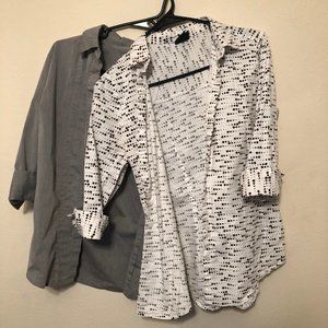 2!! Worthington Work Shirts Size: S